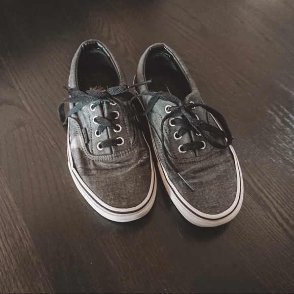 vans era charcoal grey